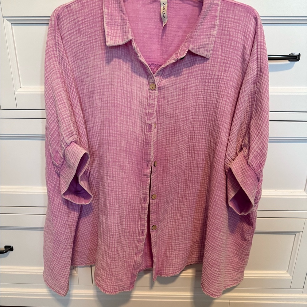 Pink Women's Blouse